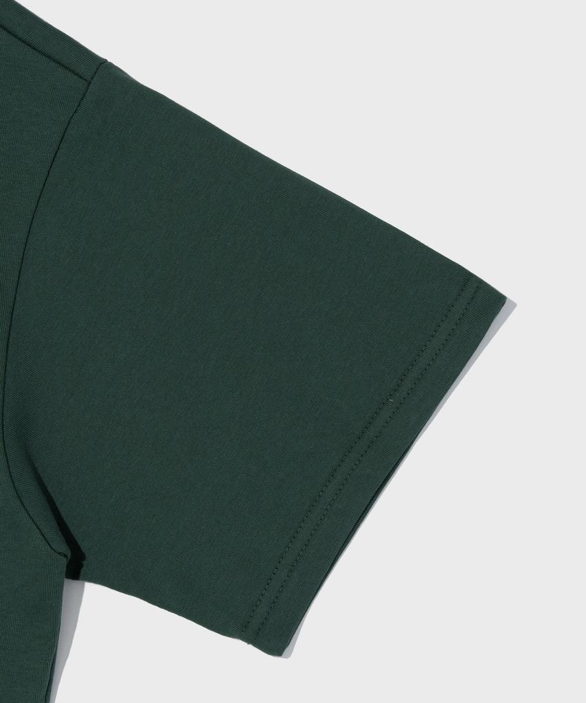 Wogseuaenko Star Night Short Sleeve T-Shirt (Green)