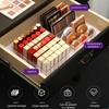 7 Grids Makeup Organizer Tray Storage Holder Large Capacity Transparent Design Multipurpose Eyeshadow Palette Makeup Holder