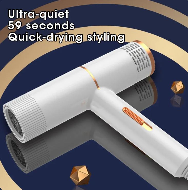 Strong Wind Hair Dryer Salon Dryer Hot Air and Cold Air Wind Negative Ionic Hammer Blower Dry Electric Professional Hair Dryer