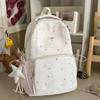 Schoolbag star schoolbag junior high school girls ins style high school students high value large capacity backpack leisure travel backpack