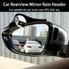 Car Blind Spot Mirror Carbon Fiber Texture Long Service Life Driving Safety