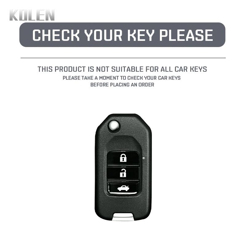 Fashion Tpu Car Flip Key Case Cover Shell Fob For Honda Civic Hrv Crv Xrv Cr-V Crider Odyssey Pilot Fit Freed Accord Accessories