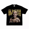 Charles Oliveira Y2K Stil Sommer Mode Lässig MMA T-Shirt 100% Baumwolle Sternenprint Übergroß Leicht Streetwear Bekleidung ...
