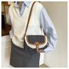 New Polka Dot Crossboby Bag Canvas Lace Trim Canvas Bag Vintage Casual Commuting Bag for Women