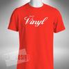 Enjoy Vinyl Mens T-Shirt 12' Record Junkie Dj House Techno Drum N Bass