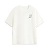 Li Ning X Disney Mickey Collaboration Sports Lifestyle Series Simple Letter Round Neck Pullover Loose Short Sleeve T-Shirt Unisex Tops AHSV795-1