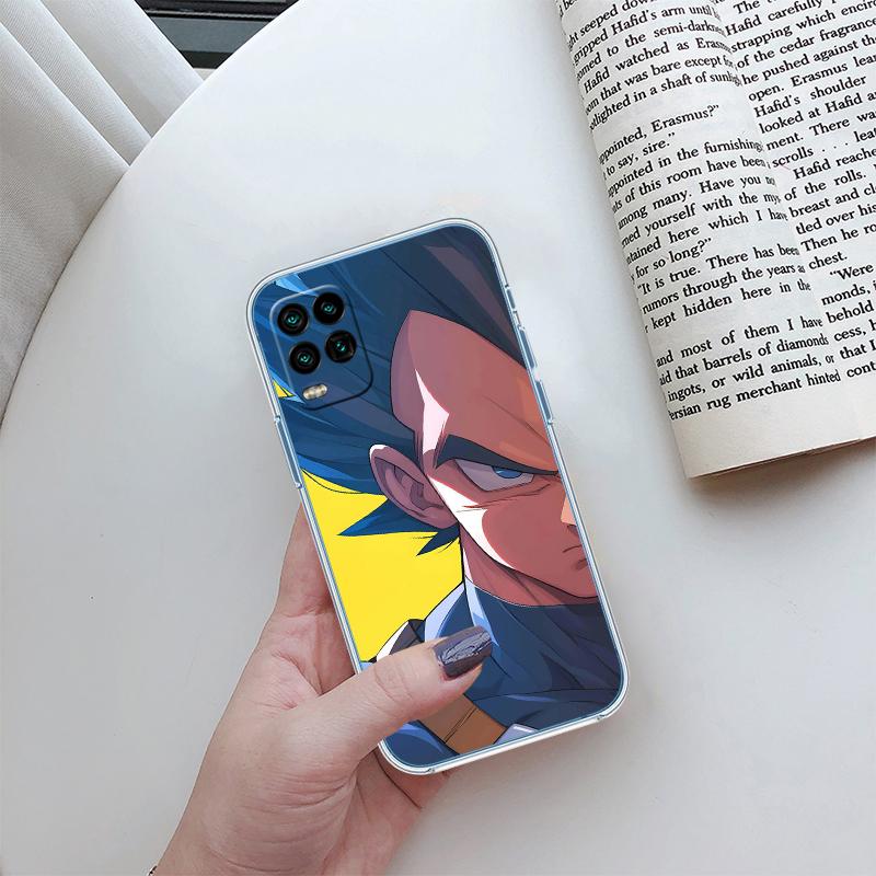 Dragon Ball Vegeta Transparent Phone Case for Motorola Moto Edge 20 30 40 50 S30 Fusion Ultra Pro Neo Lite + G200 G23