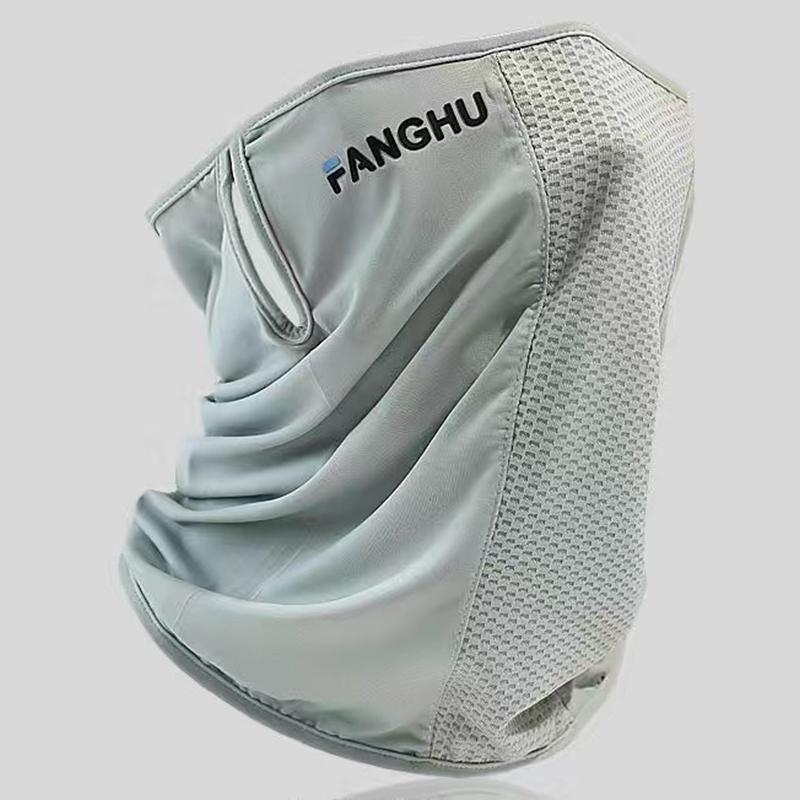 Mesh Breathable Ear Loop Mask Elastic Sunscreen Anti-UV Face Covering Thin Breathable Sports Neck Gaiter For Women Men