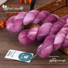Hand-Dyed Gradient Mohair Silk Yarn for DIY Knitting and Fine Spinning