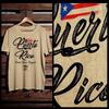 Puerto Rico T-shirt The Bronx Puerto Rican Flag Boricua Afro Boricua WHITE Tee