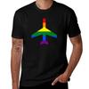 Gay Travel T-Shirt Big Size Crew Neck T-Shirt