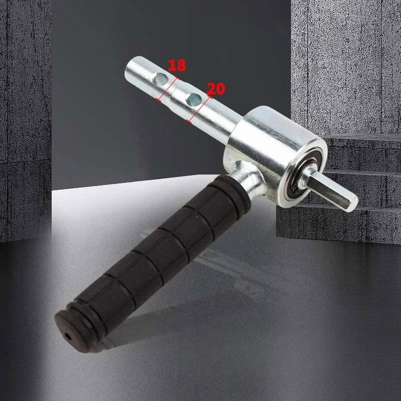 Sechskant-Adapter Eisbohrer-Adapter Elektrischer Eisbohrer-Bit-Verbindungsgriff-Adapter für 18 mm und 20 mm Schnellkupplungen