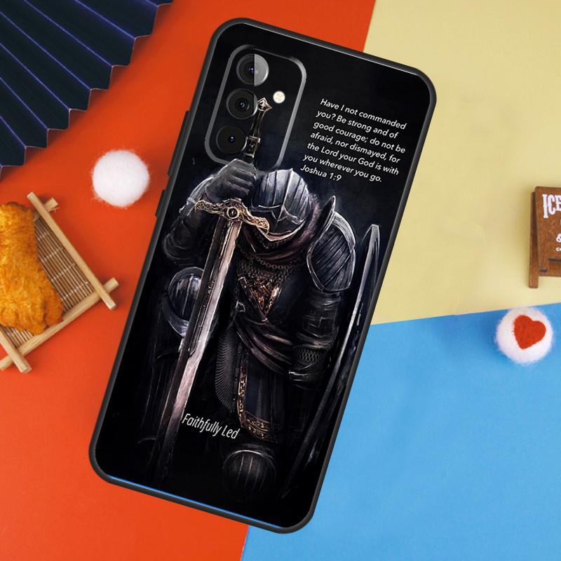 Christian Templar Knights For Samsung Galaxy A13 A23 A33 A53 A15 A25 A35 A55 A51 A71 A12 A32 A52 A14 A34 A54 Case