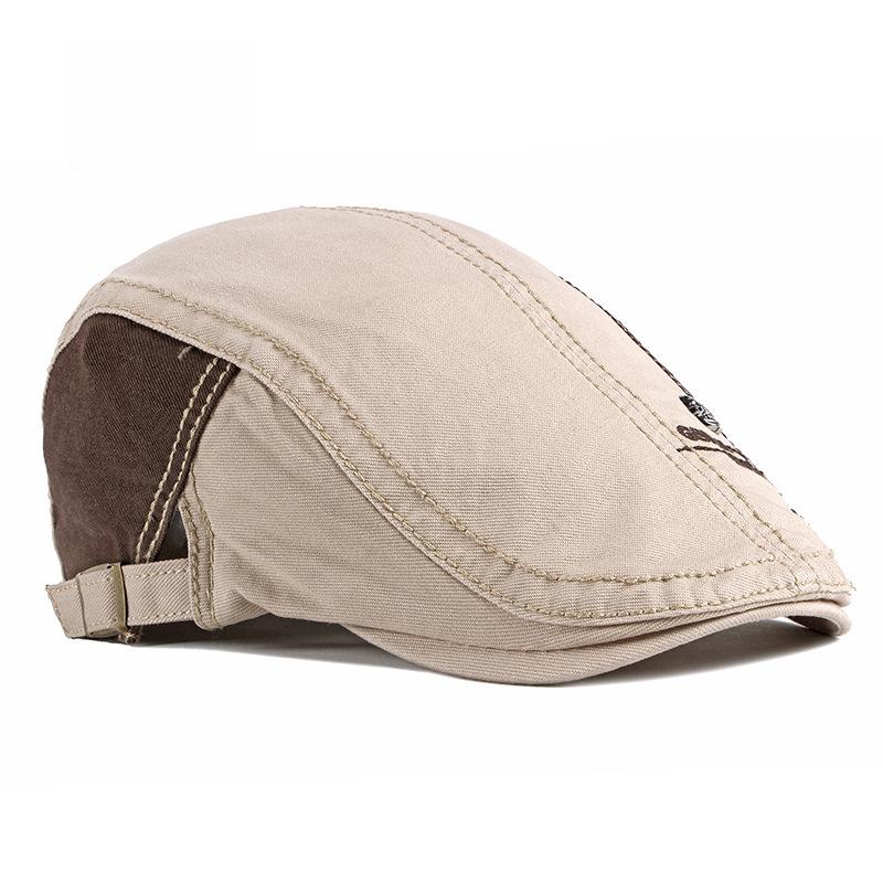 Men's & Women's Cotton Duckbill Beret - Korean Fashion Flat Cap for Spring/Summer Outdoor Travel