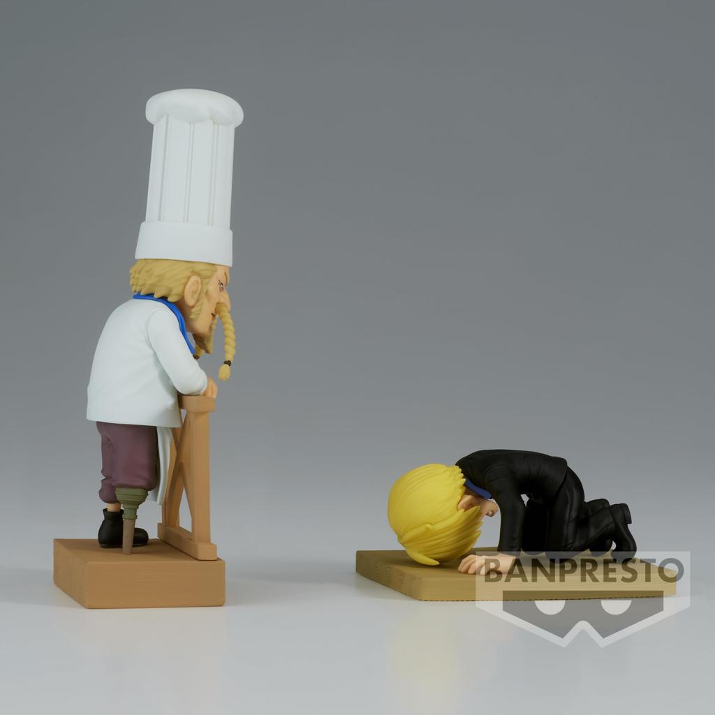 Banpresto One Piece World Collectible Figure Log Stories Sanji Zeff 2 &