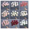 10 Head Fake Roses Durable Artificial Flowers Artificial Rose Bouquet 10 Heads Uv Resistant Silk Flowers Valentine's Day Wedding
