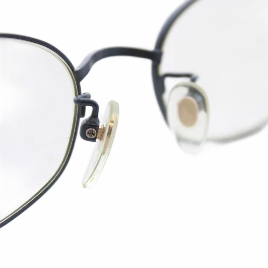 Used Ralph Lauren RALPH LAUREN Glasses Glasses Metal Frame 4719 140 Navy Oval Full Rim RL5001J /RI OS GY11