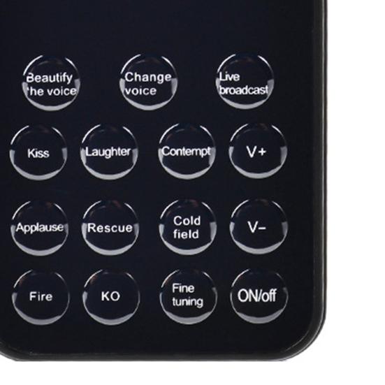 Voice Changer 12 Voice Modes Clear Sound Change Plug Play Live Streaming Microphone Voice Modulator for Home