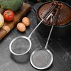Fine Mesh Strainers Stainless Steel Colander with Rounded Edge Kitchen Colander Sifter for Food Tea Juice Flour Soy Milk