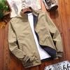 Spring Autumn Men's Jacket Double Sided Wear Stand Collar Casual Jacket Youth Jacket for Men Clothing