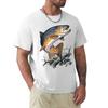Fiske-T-skjorte for brun ørret Kul Casual Pride T-skjorte Herre Unisex New Fashion T-skjorte Herre bomull T-skjorter Streetwear