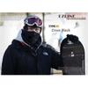 Warme Gesichtsmaske Paintball Fahrrad Motorrad Kälteschutz Maske Schwarz C0884E