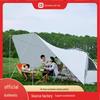 Mountain Outdoor Quick-Open Dome Tent with Detachable Sunshade