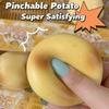 Toys Squishy Food Potato Squeeze Stress Ball Fun Food Squishy Toy Fluid Sensory Slow Rising Fidget Anti-stress Squishies Gift Present