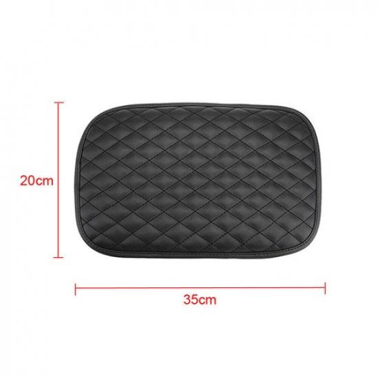Universal Auto Armlehne Kissen Abdeckung Mittelkonsole Box Pad Leder Schutz