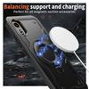 Case For Samsung Galaxy Xcover 7 Armor Shockproof 360° Rotating Magnetic Metal Stand Holder TPU Frame Hard Plastic Phone Cover