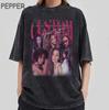 Custom Bootleg Rap Tee T-Shirt Vintage 90s Photo Personalized Dad Gift