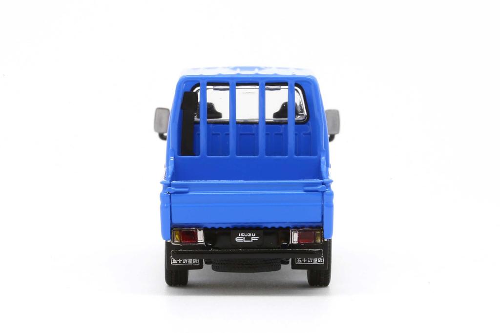 Modèle1 Échelle 1/64 Isuzu Elf (ELFE) Double Cabine - Bleu (Modèle fini) T66631