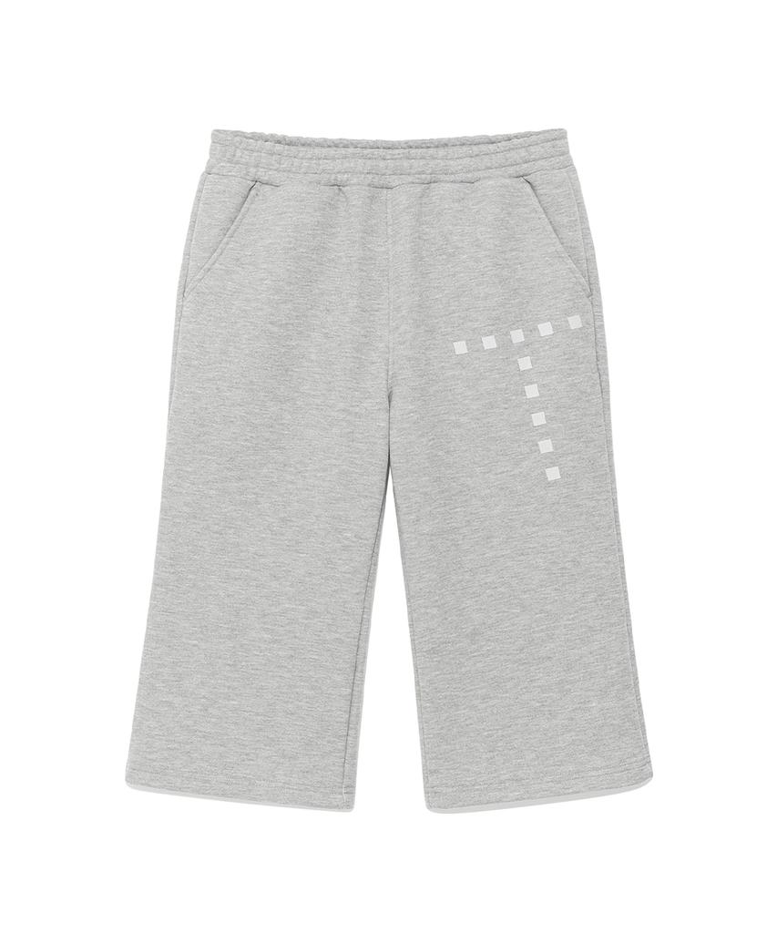 THE COLDEST MOMENT (W) Tcm Capri Sweat Pants (Melange Gray)