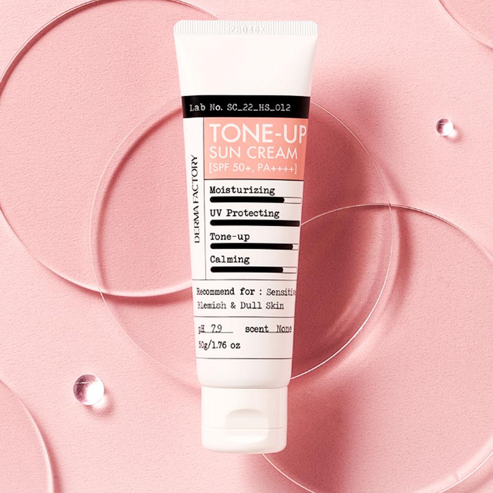 Dermafactory Tone-Up Krem przeciwsłoneczny 50g SPF50+, PA++++