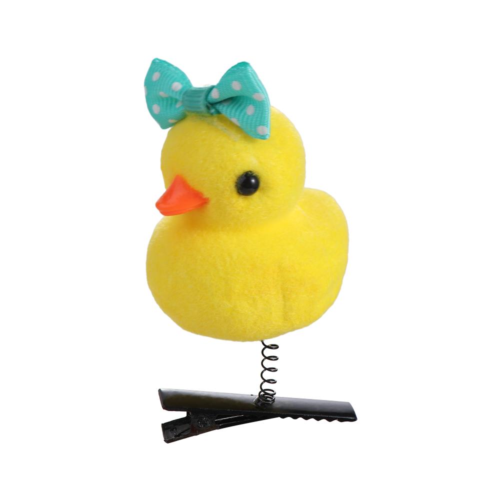 Fashion Duck Hair Clips Plush Cap Chicken Side Barrettes Funny Cartoon Duckbill Clips Party Hair Accessories