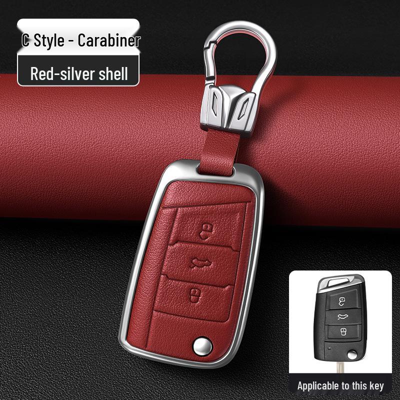 Volkswagen Key Cover for Sagitar, Bora, Polo, Magotan, CC, Passat, Tiguan, Lamando, Lavida, and Golf Models