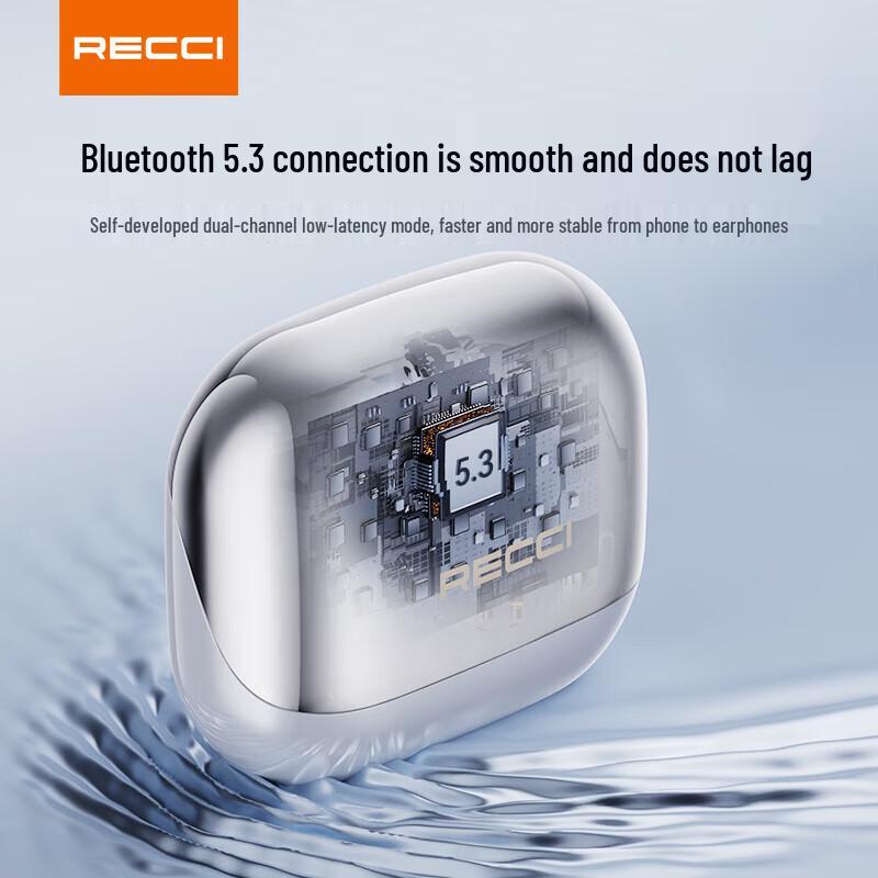 Recci Half-In-Ear Bluetooth Earbuds