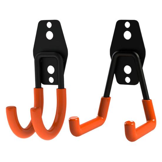 Storage Hook Anti-rust Detachable Garden Hose Holder Wall Mounted High-strength Metal Hook Hanger Multi-purpose Storage Holder for Water Pipes Ladders