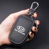 Autoschlüsselhülle Schlüsselbörse Leder Schlüsselanhänger Anhänger Schutz für Kia Sportage Ceed Picanto Rio ProCeed Niro 5 3 4 K7 K5 K8 K3 Ray kpaxs22