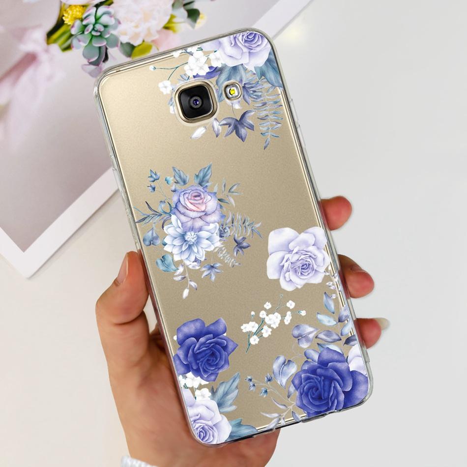 For Samsung Galaxy A5 2016 Case Samsung A5 2017 2015 A500F A520F SM-A510F Elegant Printing Soft Silicone TPU Phone Back Cover