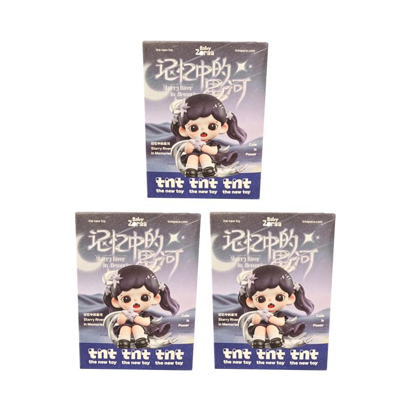 Authentic Zoraa Memory Star River  X Cute Trendy Small Doll Anime Figurines Collection  Desktop Ornament Present