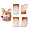1 Set Finger Puppet Animals Squirrel Hand Finger Story Puppets Game Cat Puppy Panda Finger Dolls Toys For Children Gifts