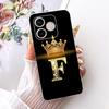 For Honor 600 Lite Honor600 2026 Fashion Crown Letter Phone Case For Honor 600 600Lite 5G Soft Silicone TPU Cases