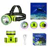 1 pezzo nuova luce LED subacquea forte super luminosa impermeabile ricarica USB tiro a lunga distanza immersione a lunga distanza recupero pesca faretto