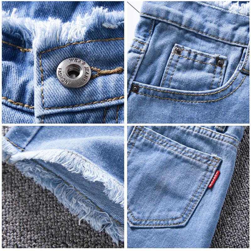 Women's Summer High Waist Denim Shorts Wide Leg Loose Fit Casual Beach Daily Wear Sexy Fashion Jean Bottoms