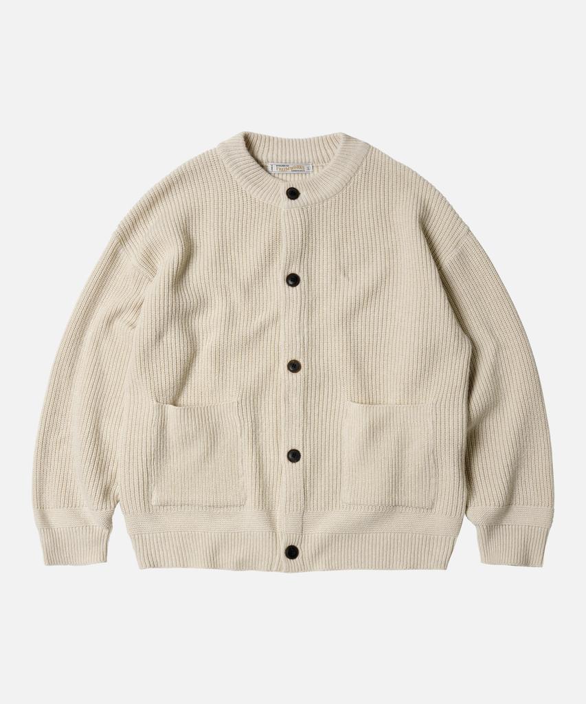 Frizmworks Heavy Wool Round Cardigan _ Cream