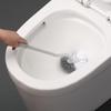 Perie de toaletă curbată Curățare adâncime cu mâner lung Scrubber Bowl Rim