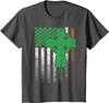 Irish American Flag Ireland Flag St Patricks Day Gift Youth Unisex T-shirt