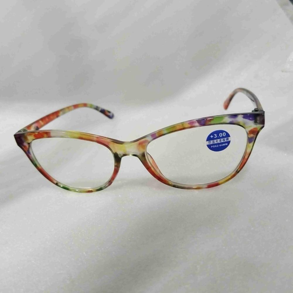 Elegant Flowers Eye Protection Anti-Blue Light Eyeglasses Presbyopic Glasses Reading Glasses