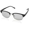 EIGHT TOKYO Clubmaster Brow Light UV Blue Light Black Designed by a Sabae Manufacturer Men's Sunglasses, Color, Clear, Protection, Protection,